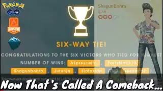 Silph Tournament Victory Run Among The Best In The Game | Pokemon GO | Silph Arena Showdown |