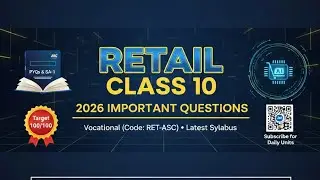 RETAIL CLASS-10 IMPORTANT QUESTION FOR 2026 EXAMINATION/SUBJECTIVE 