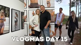 VLOGMAS DAY 15: Jay's half marathon + pop up shop day!!