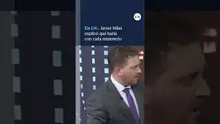 Javier Milei explicó qué haría con cada ministerio si fuera presidente