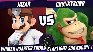 JaZaR (Dr. Mario) vs ChunkyKong (Donkey Kong) | Winners Quarter Finals | Starlight Showdown 1