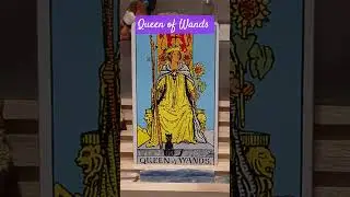 💜 CARD OF THE DAY SUNDAY JANUARY 11TH, 2026- QUEEN OF WANDS#cardoftheday #tarot #shorts