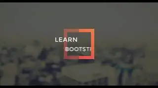 Build Your Bootstrap Header (HTML5, CSS3, Bootstrap) - FREE TUTORIAL