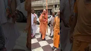 HH Sri Krishna Chaitanya Swami Maharaj at ISKCON NOIDA @EkalavyaDas @ISKCONKirtanMinistry