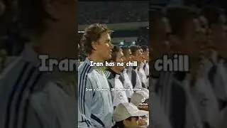 Iranians does the Nazi Salute during the German anthem
