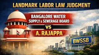 Bangalore Water Supply and Sewerage Board Vs A. Rajappa