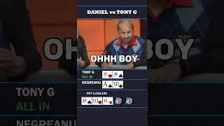 DANIEL vs TONY G #poker