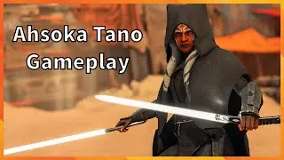 Rosario Dawson Ahsoka Tano Gameplay Star Wars Battlefront 2