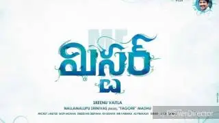 Mister #First Look _Varuntej _Srinu vaitla || Telugu Movies 2017