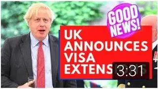 GOOD NEWS! UK EXTENDS EMERGENCY VISA SCHEME / UK WORK VISA UPDATES 2021.