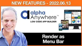 Render as Menubar