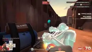 TF2 Heavy Contract. I see spy!
