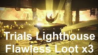 Destiny - Trials of Osiris Flawless Lighthouse Loot x3 w/Gjallarhorn Drop (Week 9)