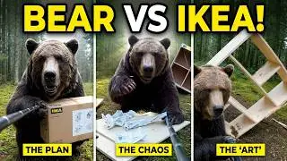 Operation IKEA: Building a &lsquo;BJ&Ouml;RK&rsquo; Bookshelf with a Side of Grizzly Bear Antics