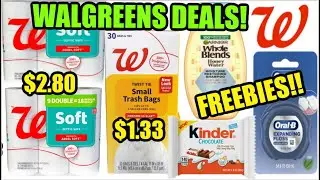 WALGREENS DEALS THRU 4/12 | **Freebies /Trash Bags & More!