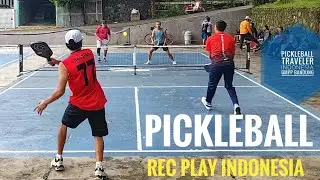 PICKLEBALL STREET ASIA | Rec Play Bastian|YogiEr v Adib|Rudini #pickleballtraveler