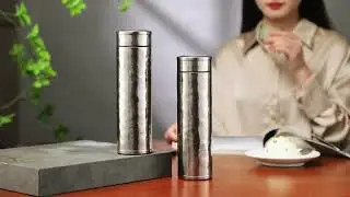純鈦養生燜茶保溫瓶（460ml隨身款）