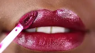 Berried Metallic Matte Lip Whip got us ready for holiday festivities!