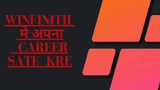 Winfinith CMD Mr.Manjunath j sir  Speech A Business Life