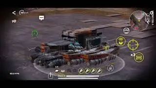 Gameplay with the warrior 1 in Crossout mobile 