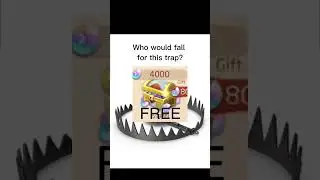 Who would fall for it?😰