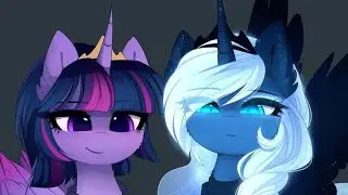 MLP:FIM Princess Luna And Twilight Sparkle - Tribute 2 - Symphony