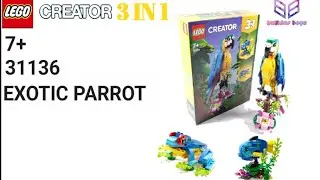 LEGO Creator Exotic Parrot 31136 (Speedbuild)