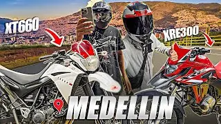 En MEDELL&Iacute;N en XT660 y XRE300 de ROSE 🔥🥷🏻
