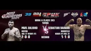 GPUK Night of the Gladiators 39: Pavel Dalidiko vs Sebastian Bauman