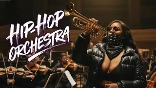 Orchestral Hip-Hop Mix | Grand Hall Neon Baton | Cinematic Strings & Brass After Dark