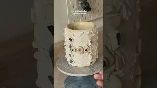 turning my broken ceramics into mosaic tiles part 2 #art #pottery #diy