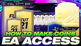 HOW TO MAKE EASY COINS WITH FIFA 21 EA ACCESS!
