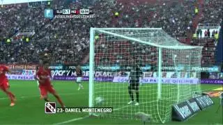 Gol de Montenegro. San Lorenzo 0 - Independiente 1. Fecha 12. Primera Divisi&oacute;n 2014. FPT