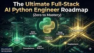 How to become a Full-Stack AI Python Engineer Roadmap (Zero to Mastery)