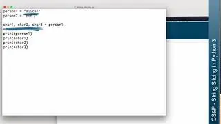 Learn CS: String Slicing in Python 3