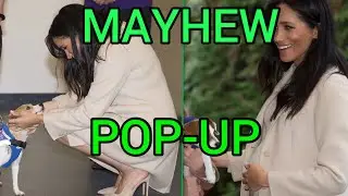 SURPRISE!! Meghan Markle POPS UP at Mayhew