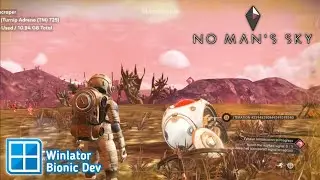 Winlator Bionic Dev - Gameplay No Man's Sky (Windows) On Android
