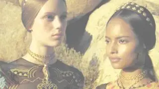 BACKSTAGE VALENTINO SPRING/SUMMER 2014 ADVERTISING CAMPAIGN