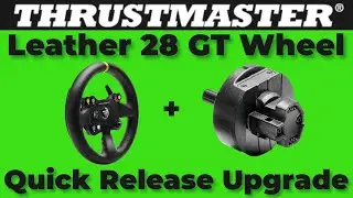 Видео по установке быстросъемного крепления Thrustmaster Quick Release | Руль 28GT