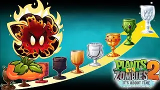 Plants vs. Zombies 2 Arena, Meteor Flower Tournament! No Premium Plants!!!