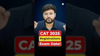 CAT 2025 Exam Date, Registration & Schedule 🔥 | IIM Kozhikode Conducting CAT? #mba #mbaexams #cat