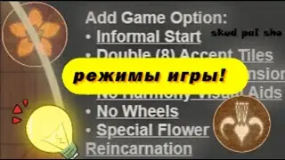 режимы игры в скуд пай шо! skud pai sho.