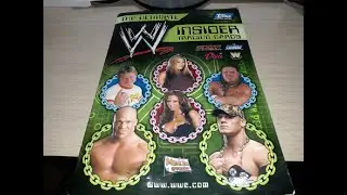 Topps 2006 COMPLETE WWE Ultimate Insider card album review.