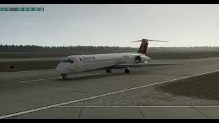 X-Plane 12 MD 80 GRB36