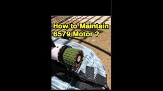 How to Maintain Maytech 6579 Outrunner Waterproof Motor After Everytime Use ?