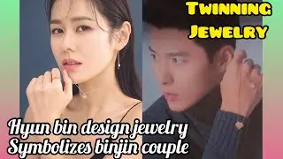 Binjin❤️ hyun bin design jewelry symbolizes binjin couple