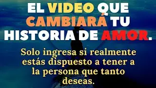Escuche esto todos los días pensando en su amor y vea el maravilloso resultado.
