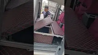 Too luxurious car seat modification folding seat modified Amazingly fast and