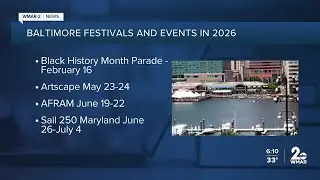 Baltimore reveals 2026 festival lineup