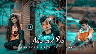 Lightroom Aqua & Red Colour Grading Editing 2022 🔥| Lightroom Photo Editing 2022 | Lr Photo Editing
